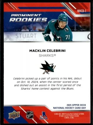 2025 UPPER DECK NATIONAL HOCKEY CARD DAY COMPLETE SET image indicator(3)