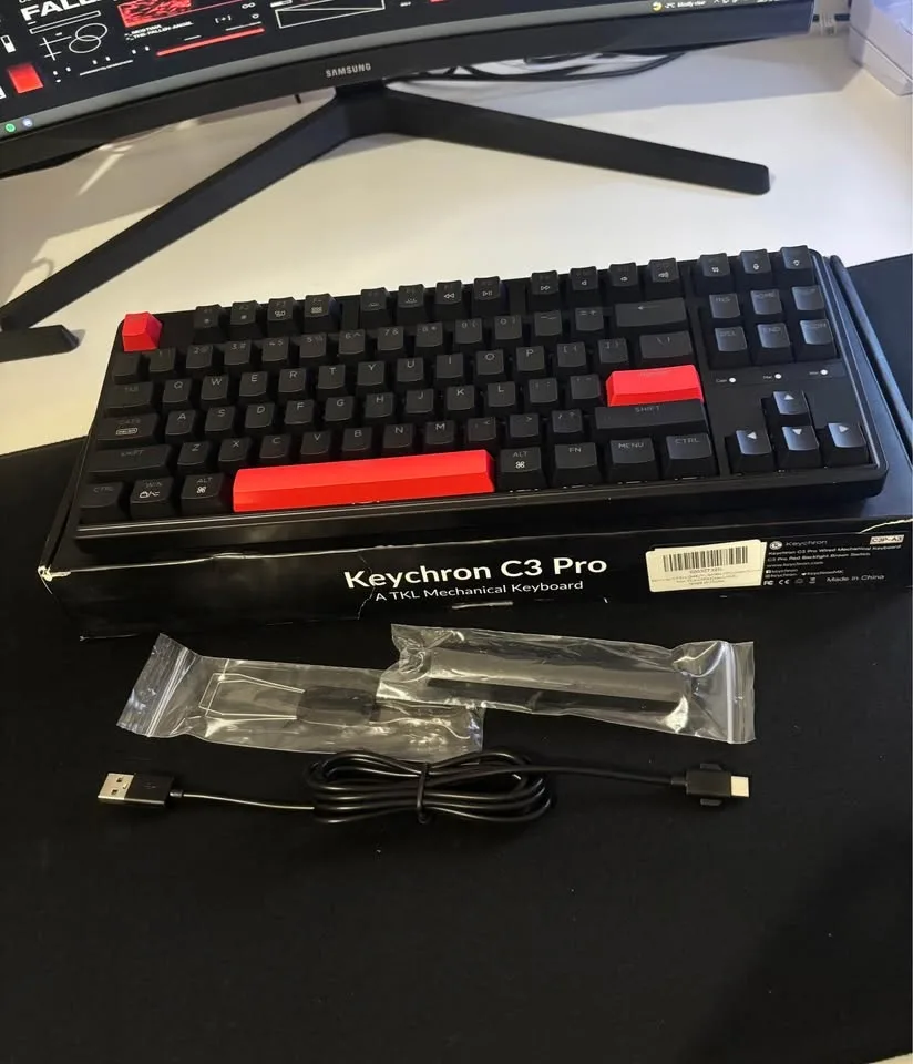 Keychron C3 Pro TKL Wired Keyboard image indicator(3)