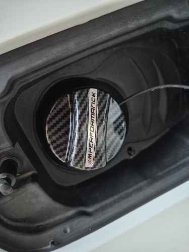 BMW M Performance Fuel Cap Cover - Carbon Fiber Style - photo 3