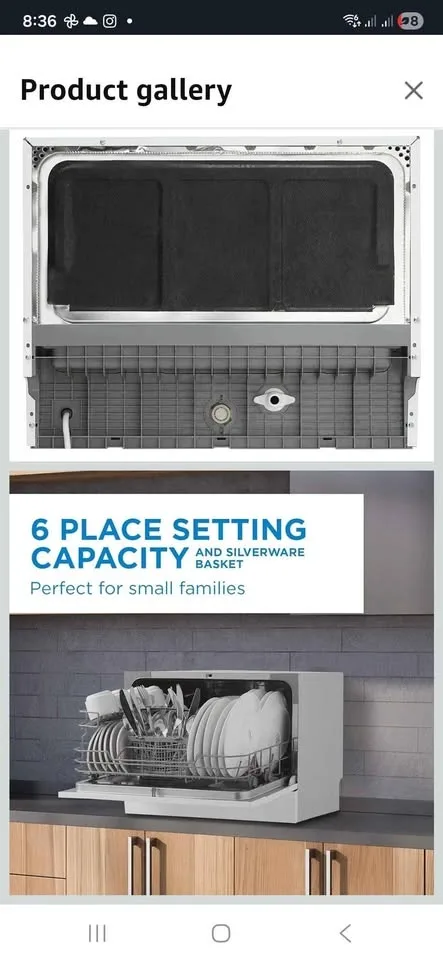 Danby Dishwasher 6 Place Settings image indicator(2)