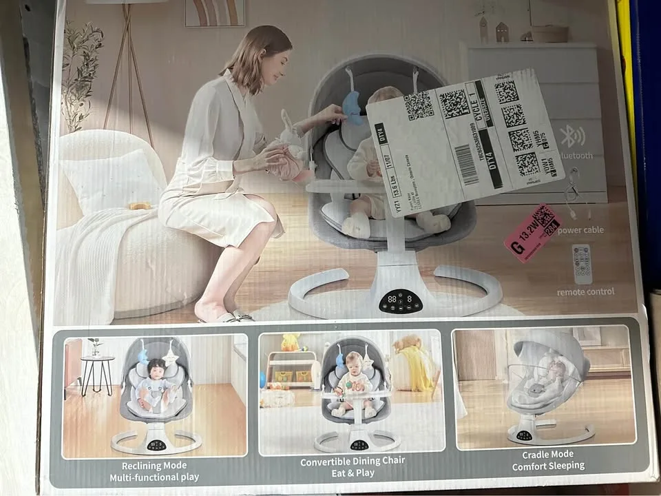 ✨ BRAND NEW  Electric Baby Swing Chair ✨ image indicator(2)