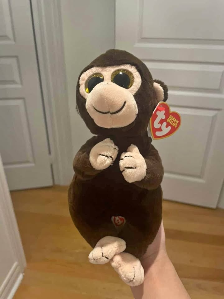 Ty monkey plush
