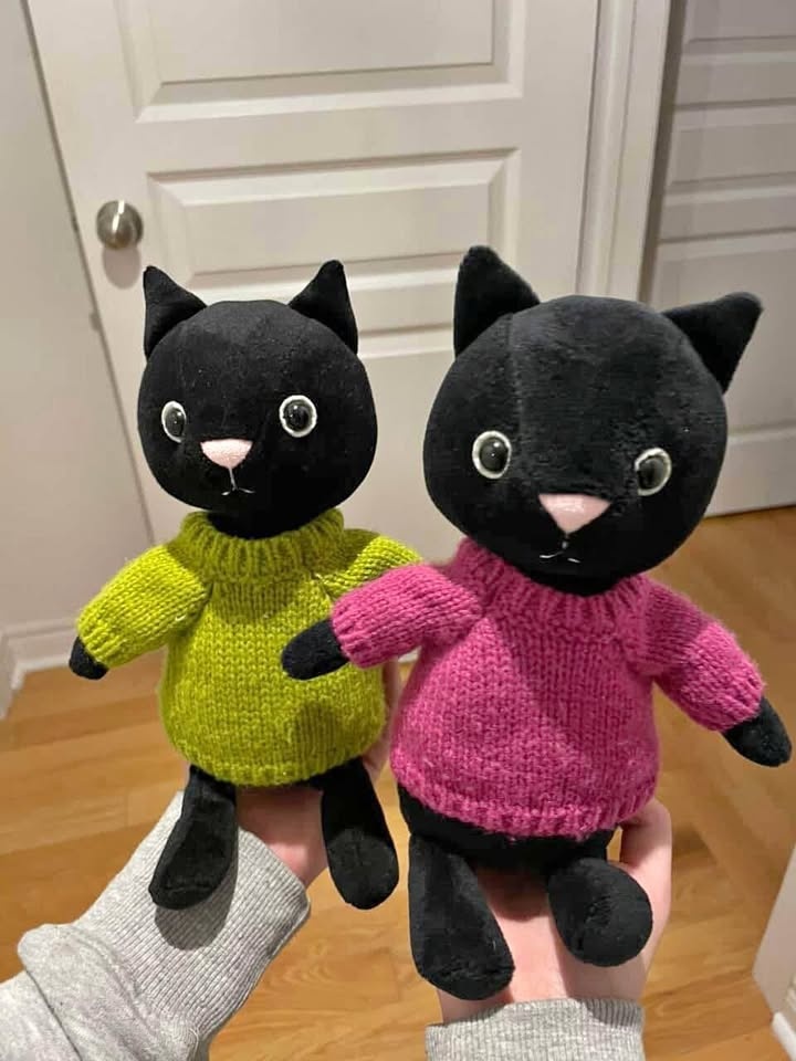 Retired Jellycat London Kittens