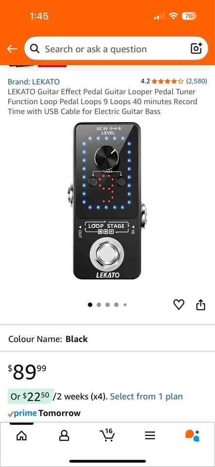 Guitar Loop Pedal image indicator(2)