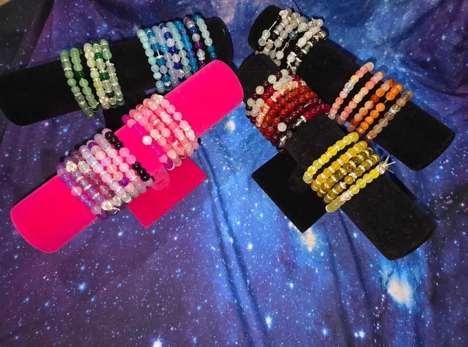 Glass Bead Bracelets - $10 each image indicator(2)