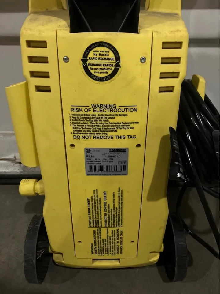 Karcher K2 Pressure Washer image indicator(2)