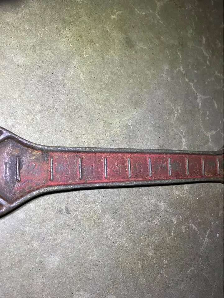 Vintage La Crosse Plow Wrench image indicator(3)