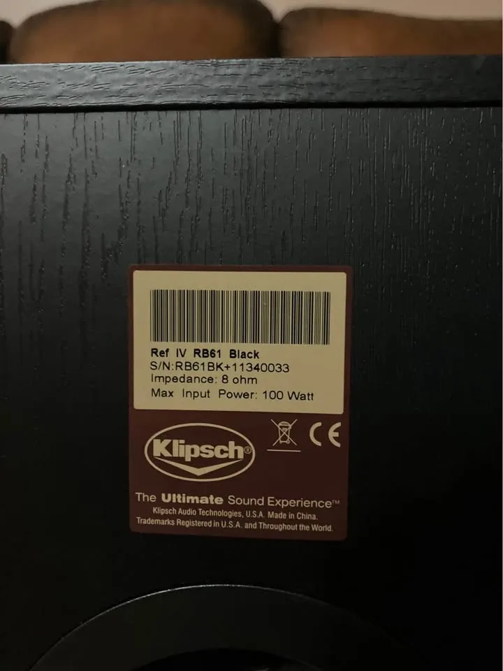 KLIPSCH RB61 Speakers image indicator(4)