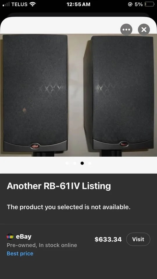 KLIPSCH RB61 Speakers image indicator(6)