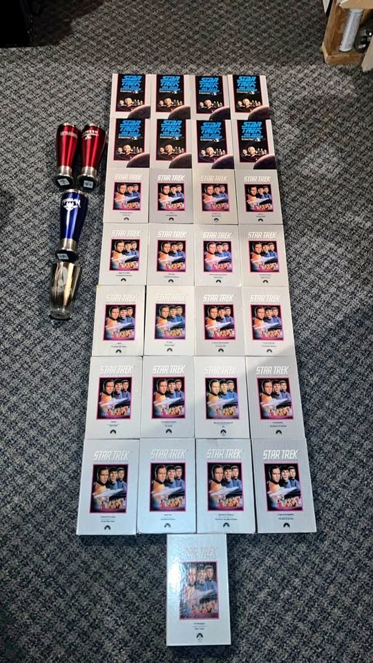 Vintage Star Trek VHS Collection – Columbia House & CBS