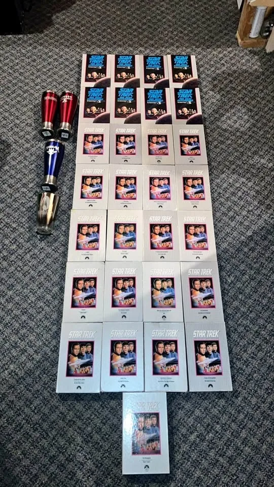 Vintage Star Trek VHS Collection – Columbia House & CBS
