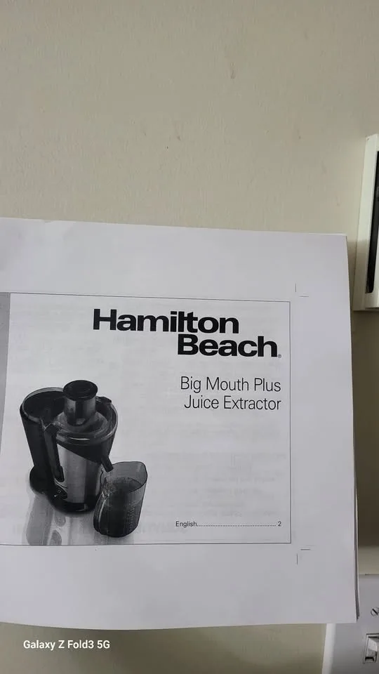 Hamilton Beach Juice Blender image indicator(2)