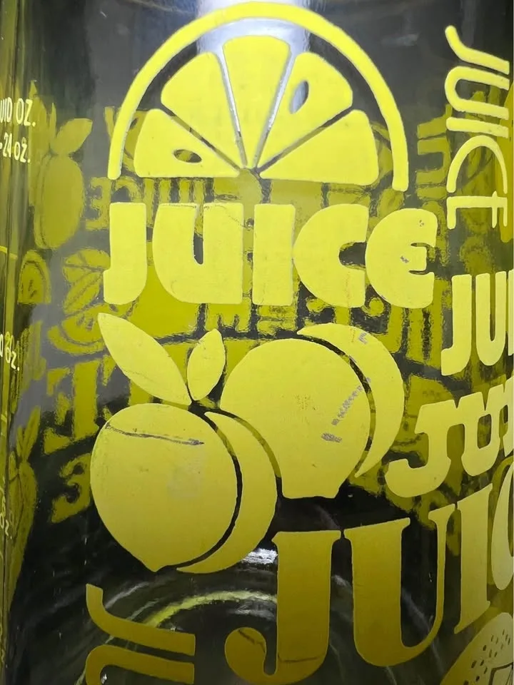 Anchor Hocking Glass Juice Carafe Yellow Lemons 24oz #cleanout image indicator(8)