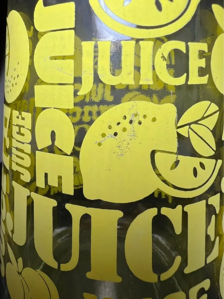 Anchor Hocking Glass Juice Carafe Yellow Lemons 24oz #cleanout image indicator(9)