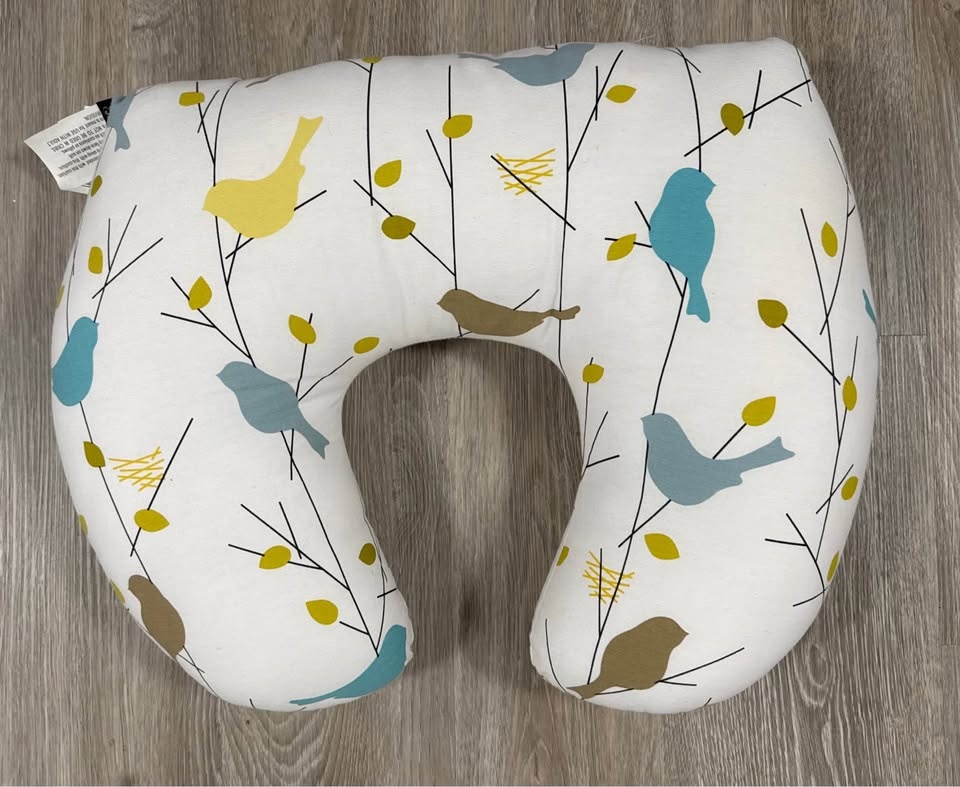 Baby Sitter Nursing and Play Cushion - Earthtone Birdies - photo 5