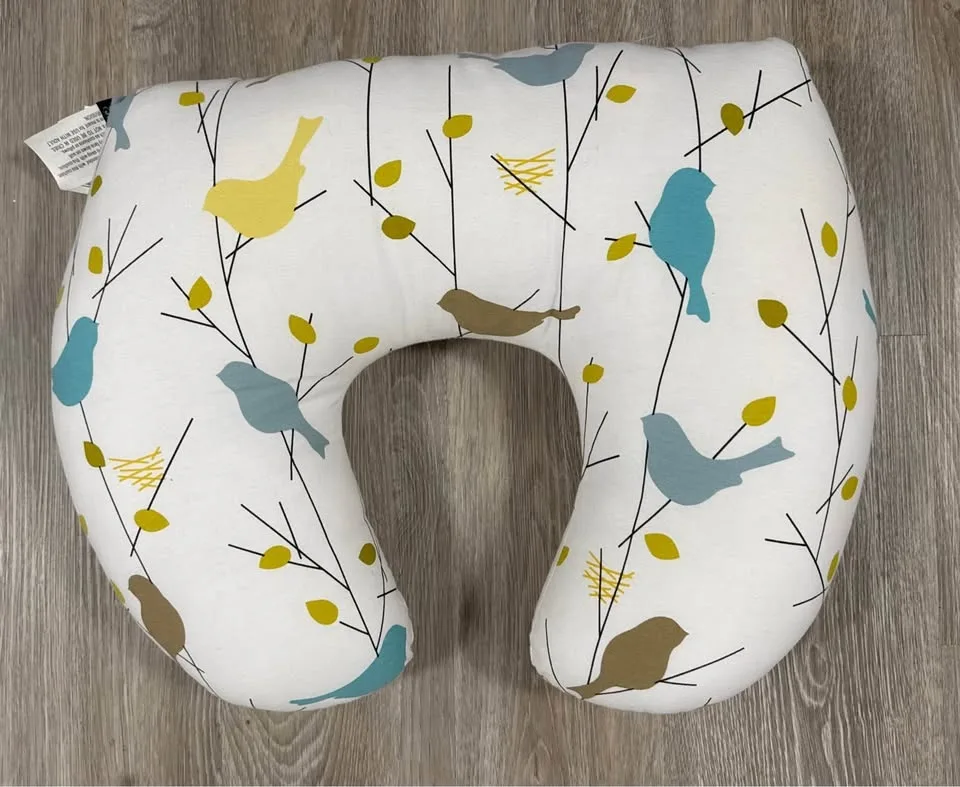 Baby Sitter Nursing and Play Cushion - Earthtone Birdies image indicator(5)