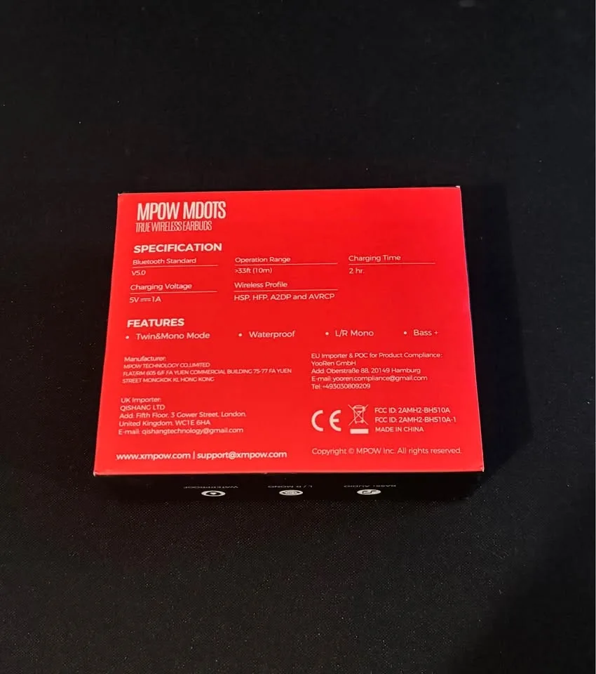 Mpow MDots Wireless Earbuds image indicator(3)