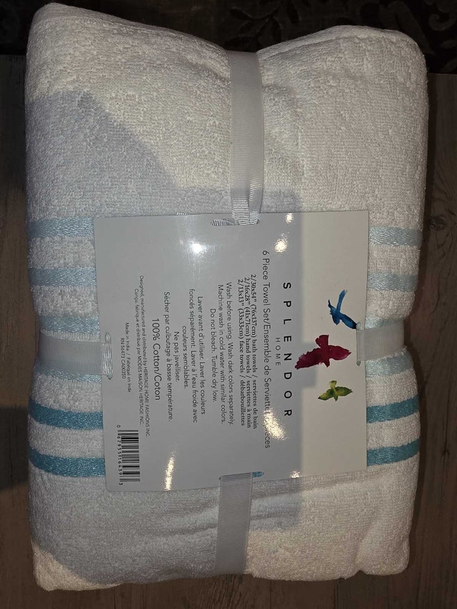 Splendor Home 6 Piece Towel Set - photo 2