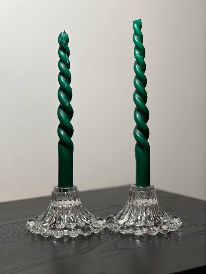 Anchor Hocking Berwick-Boopie candlestick holders - photo 2