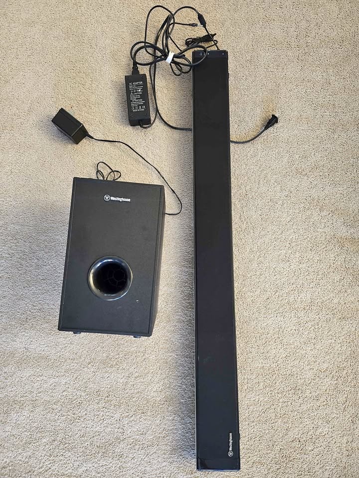 Westinghouse Bluetooth Soundbar and Subwoofer #Cleanout