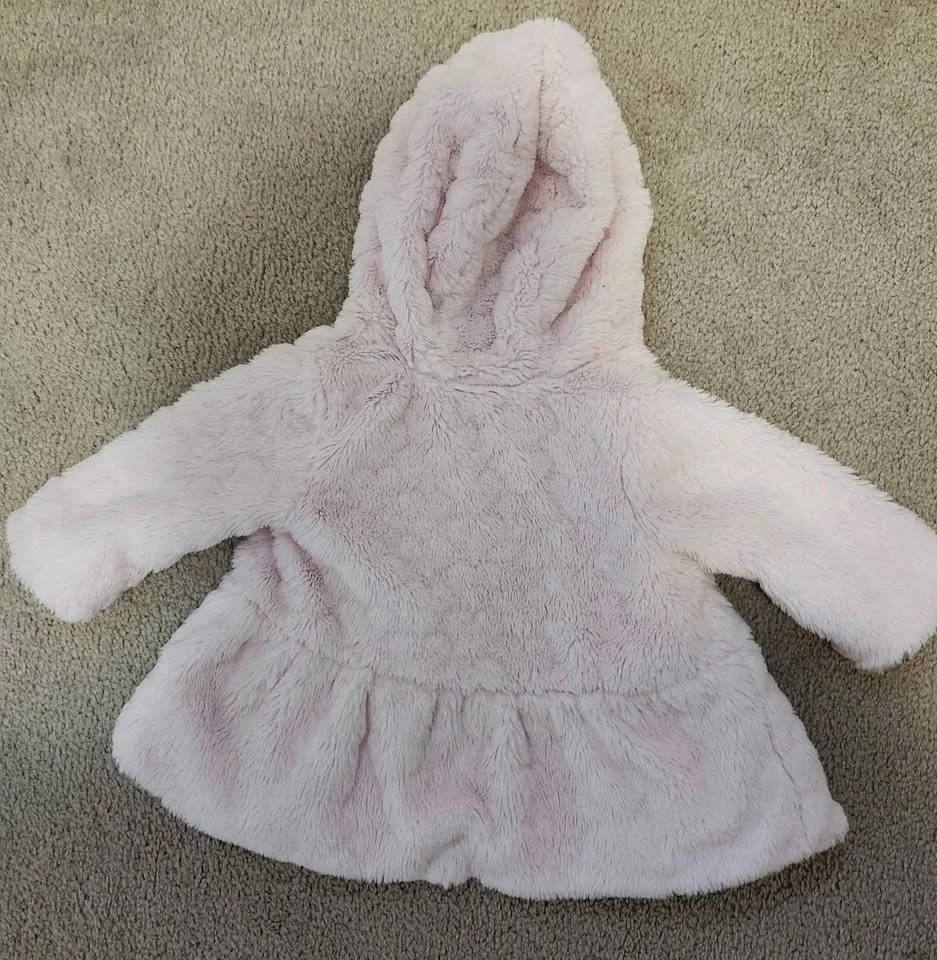 First Impressions Baby Faux Fur Coat (0-3 M) #Cleanout image indicator(3)