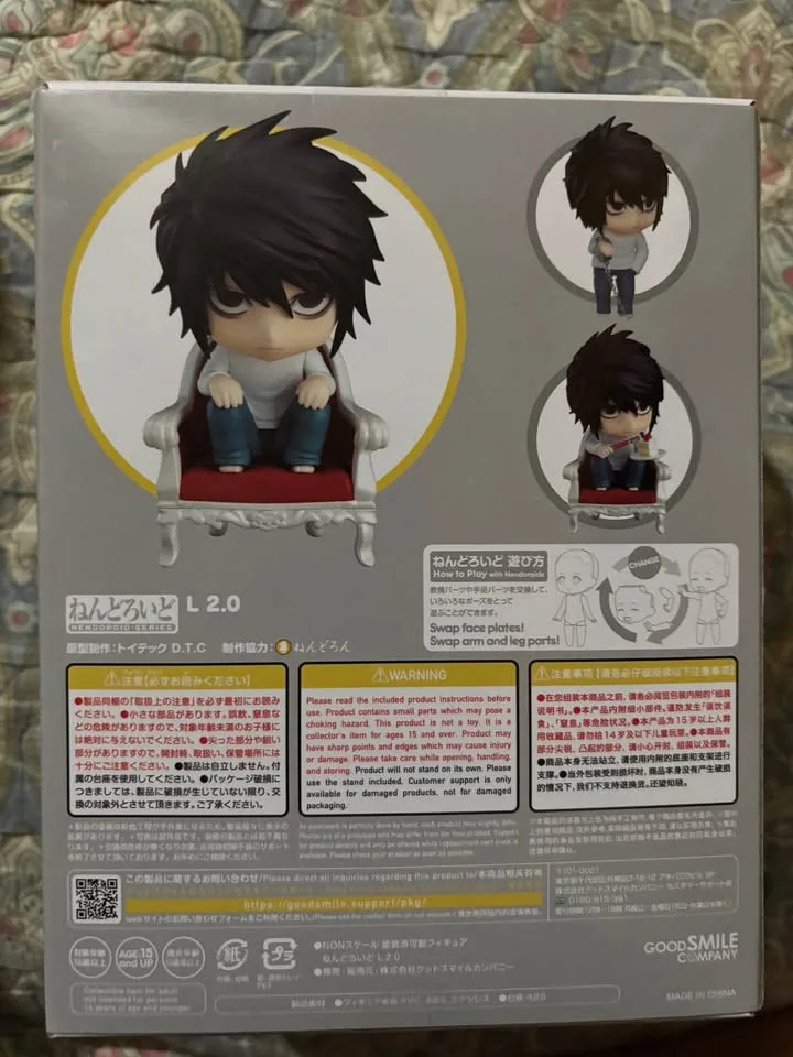 Death Note L Lawliet Good Smile Nendoroid Authentic image indicator(2)