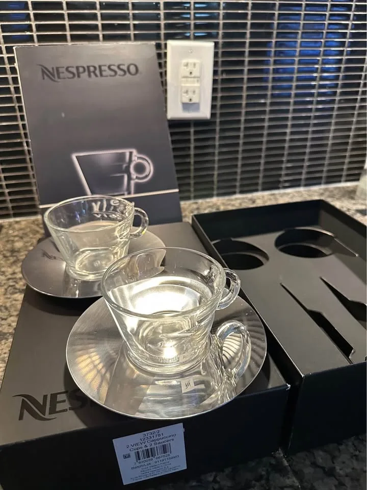 Nespresso View Collection cappuccino cups gift set image indicator(6)