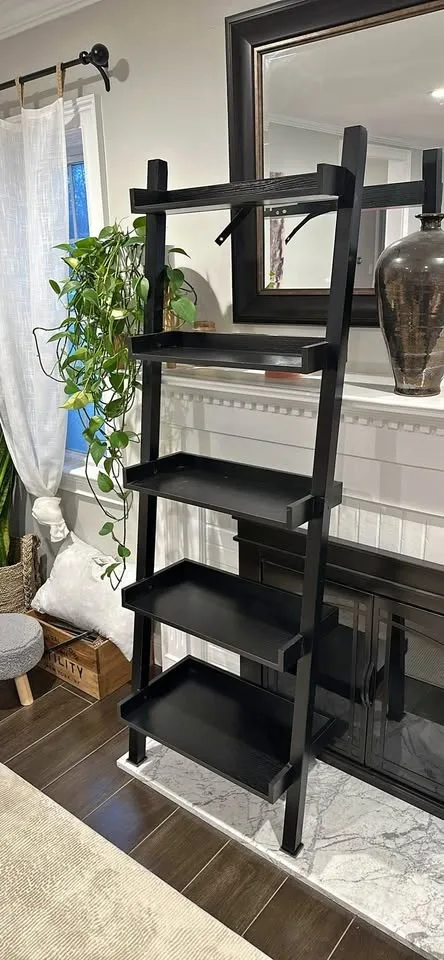 Container Store 5 Shelf Ladder Bookcase