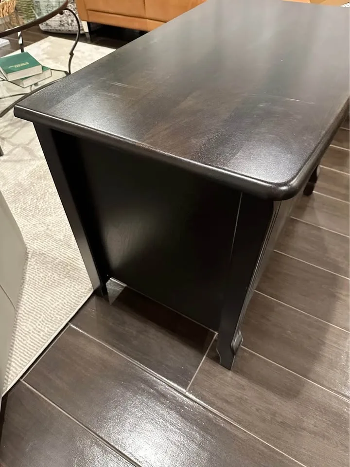 Dutalier Dark Ebony Solid Wood Storage Chest image indicator(3)