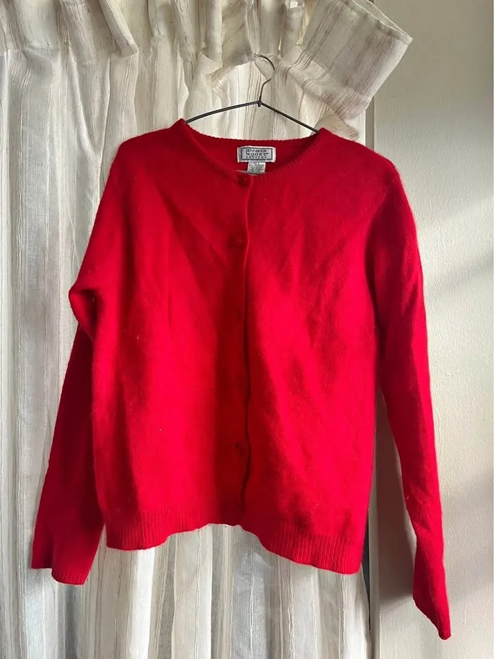Vintage angora + wool sweater size medium