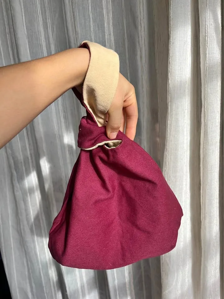 Hand made reversible bag