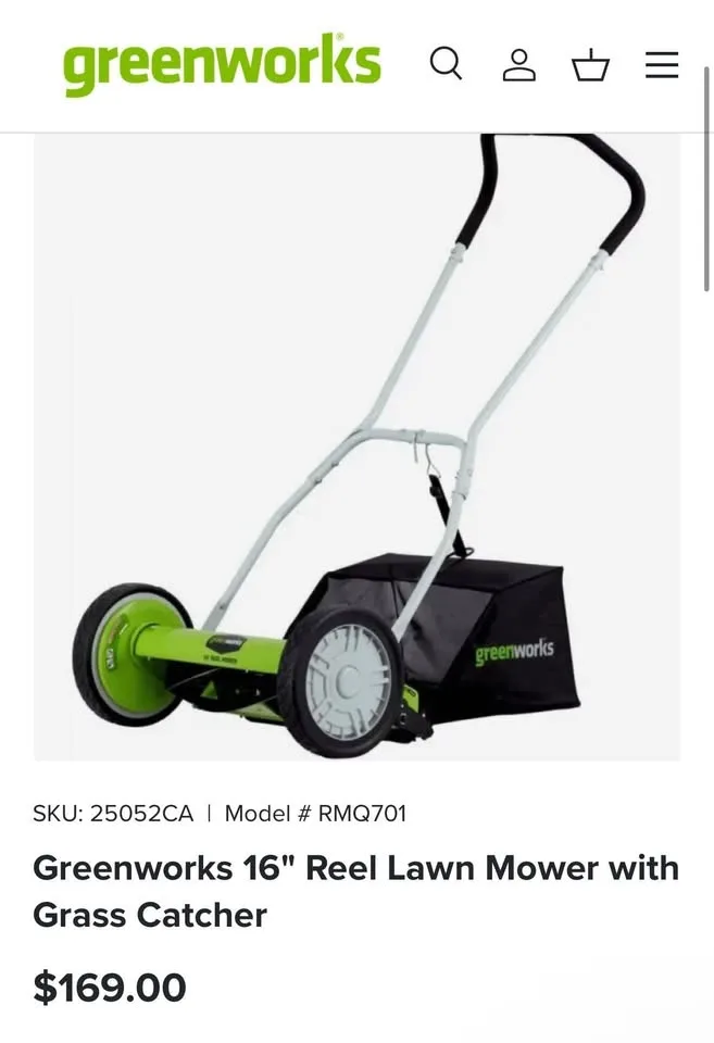 16 Inch Reel Mower image indicator(3)