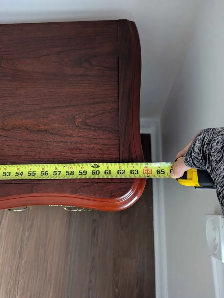 Solid wood dresser - vintage, very sturdy, CLEAR OUT SALE image indicator(6)