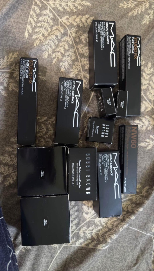 Original Mac and Bobbi brown products