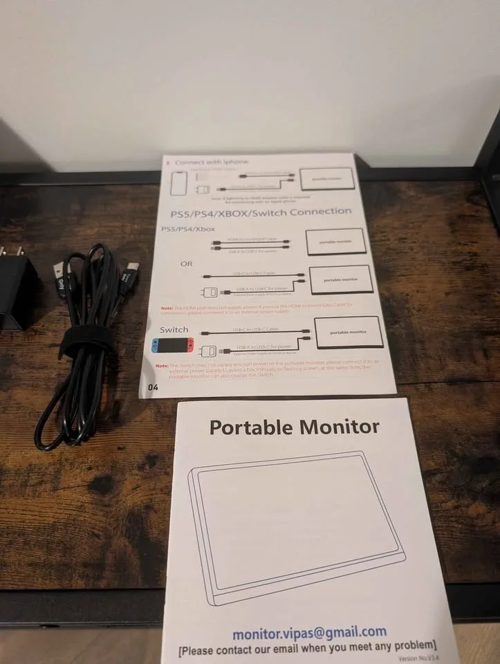 ZSCMALLS 15” Portable Monitor image indicator(6)