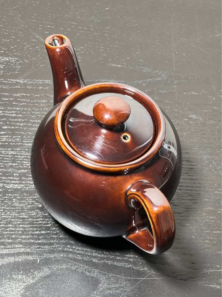 Sadler "Brown Betty" style teapot England #cleanout - photo 3