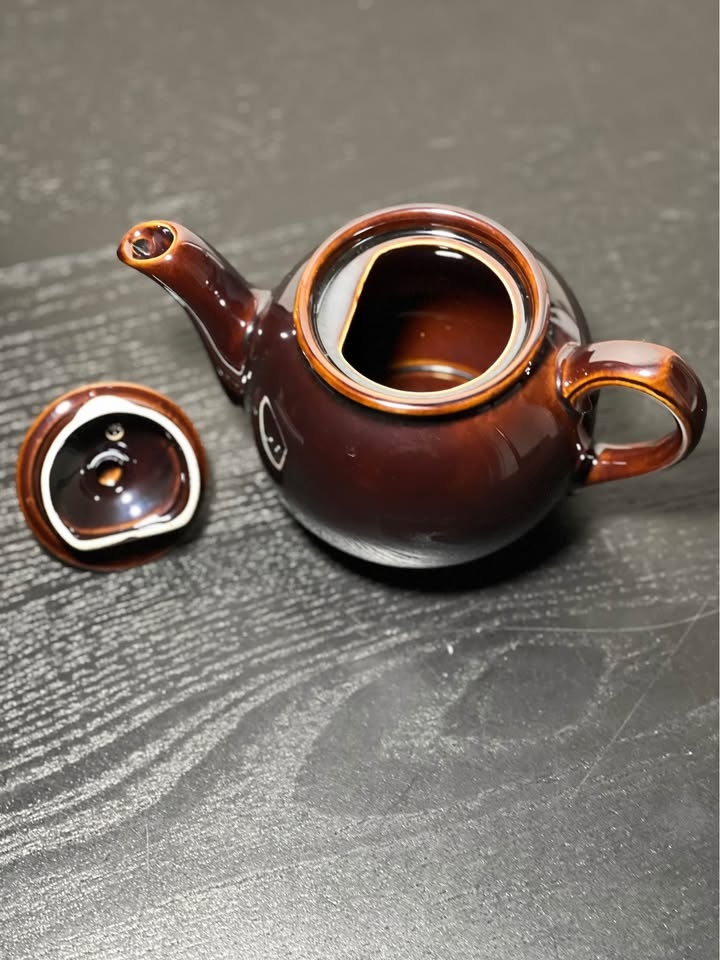 Sadler "Brown Betty" style teapot England #cleanout - photo 4