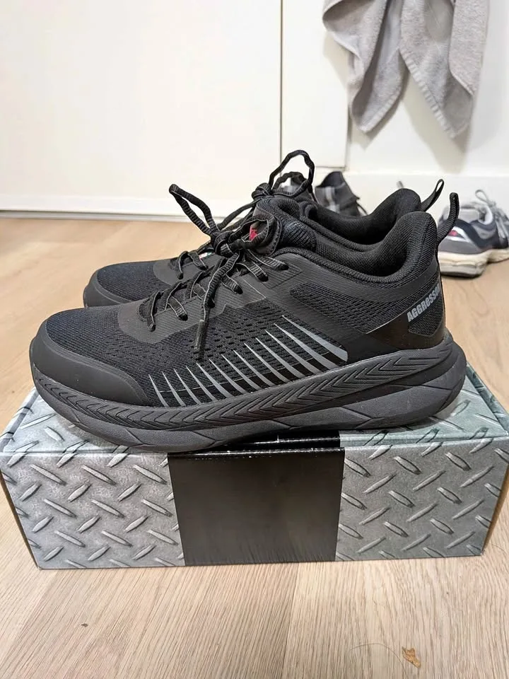 Aggressor CSA Approved Steel Toe Safety Shoes - Size 9.5