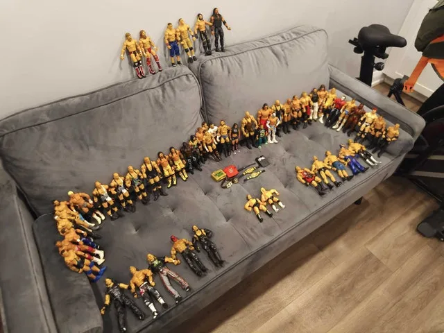 WWE Figurines Mattel & Jakks Pacific (56 Wrestlers $10 Each) image indicator(2)