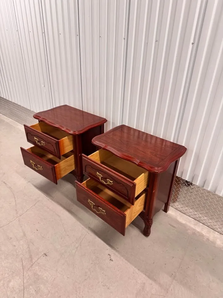 Solid Wood Vintage Nightstands  (DELIVERY AVAILABLE) image indicator(5)