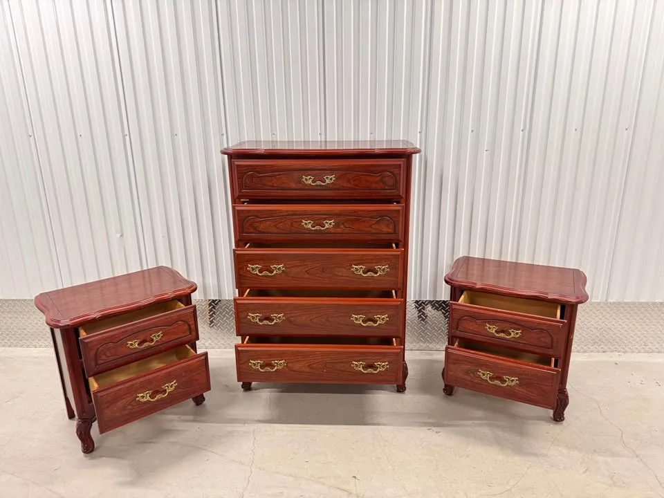 Solid Wood Vintage Nightstands  (DELIVERY AVAILABLE) image indicator(8)