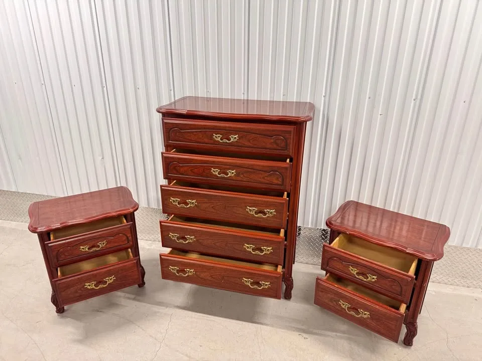 Solid Wood Vintage Nightstands  (DELIVERY AVAILABLE) image indicator(9)