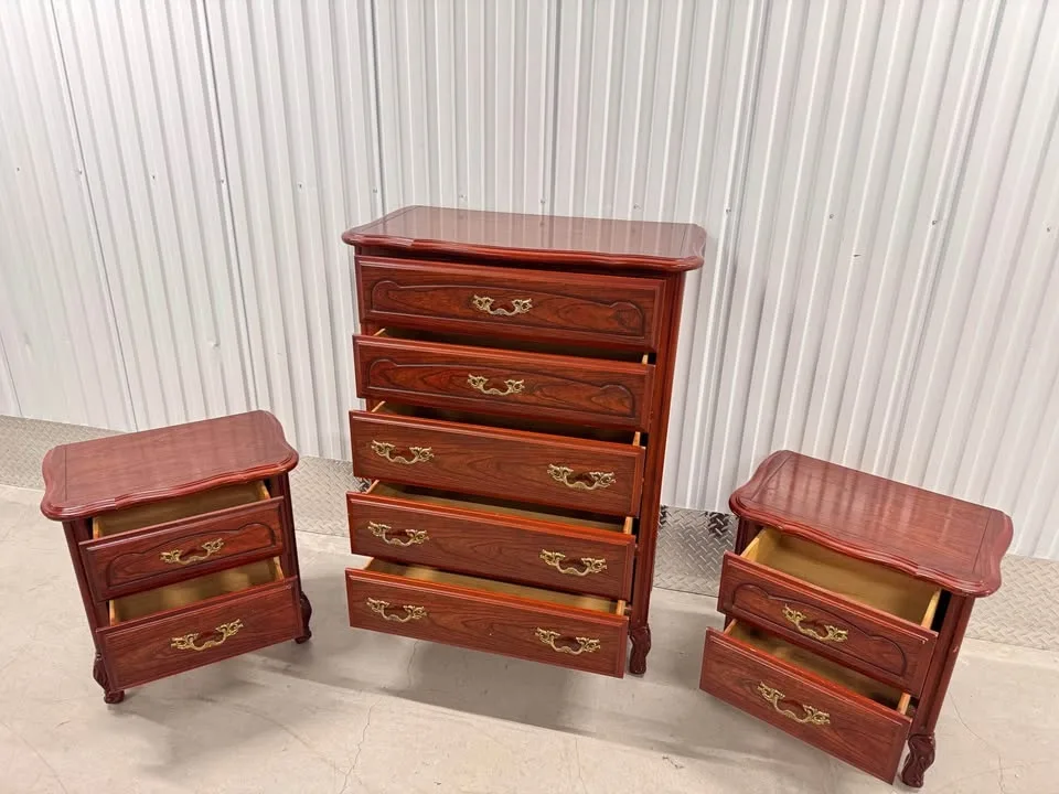 Solid Wood Vintage Nightstands  (DELIVERY AVAILABLE) image indicator(10)