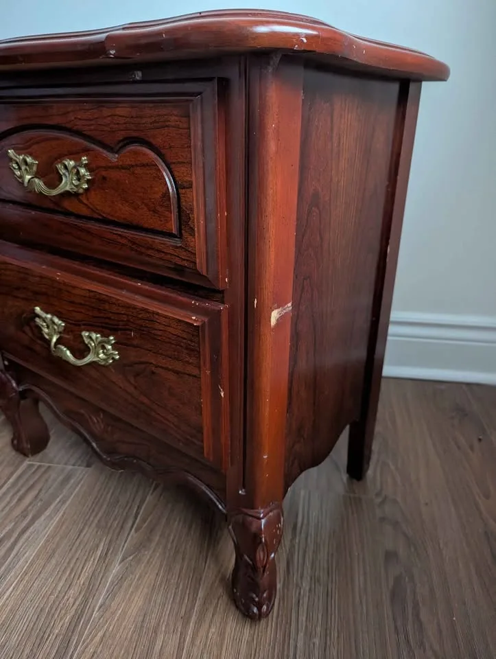 Solid Wood Vintage Nightstands  (DELIVERY AVAILABLE) image indicator(3)