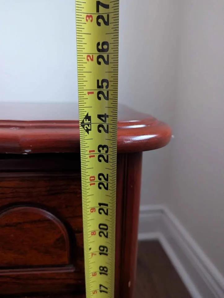 Solid Wood Vintage Nightstands  (DELIVERY AVAILABLE) image indicator(8)