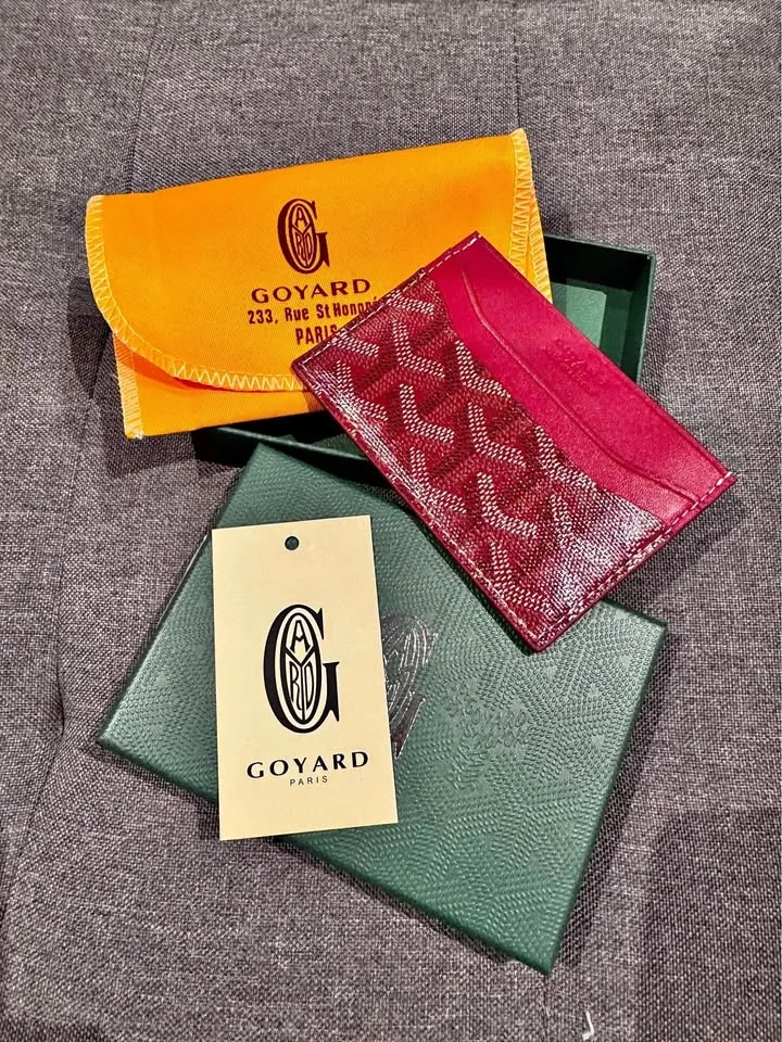 GoYard wallets (highest quality on fb)