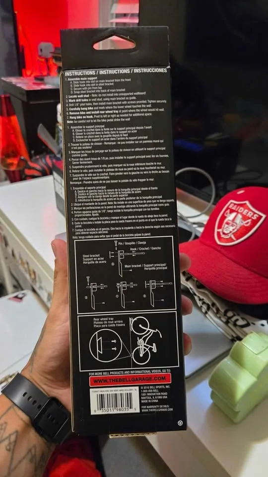 Vertical bike holder image indicator(2)