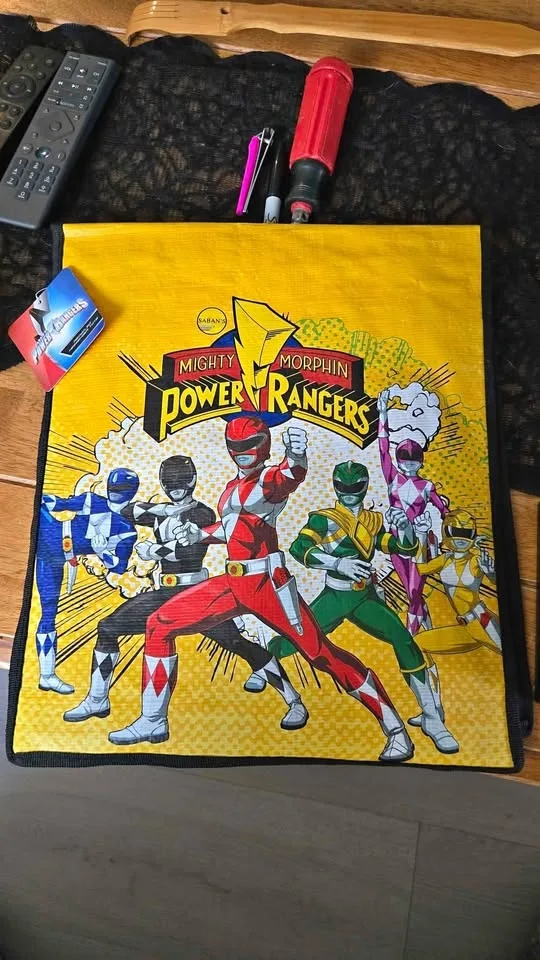 3 Tote bag power rangers