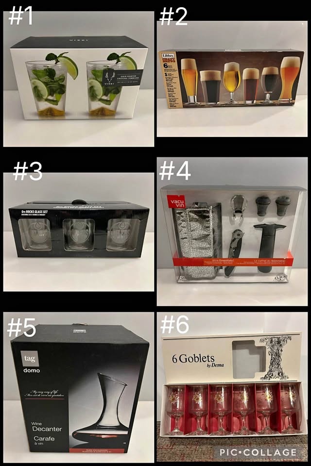 New Drinkware & Kitchen Items - $15 Each