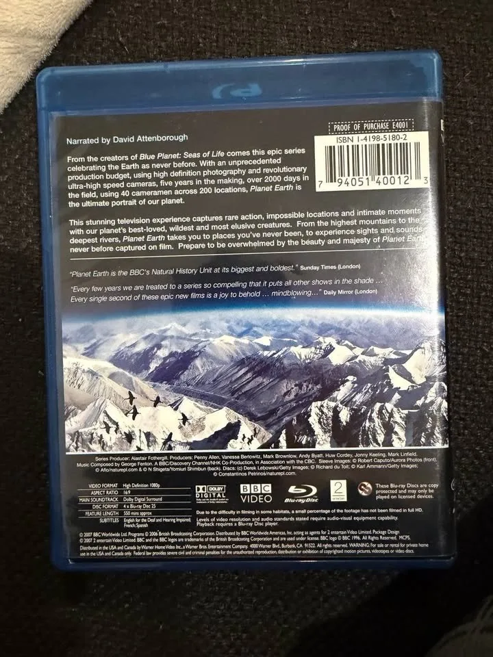 Planet Earth The Complete Series Bluray image indicator(2)